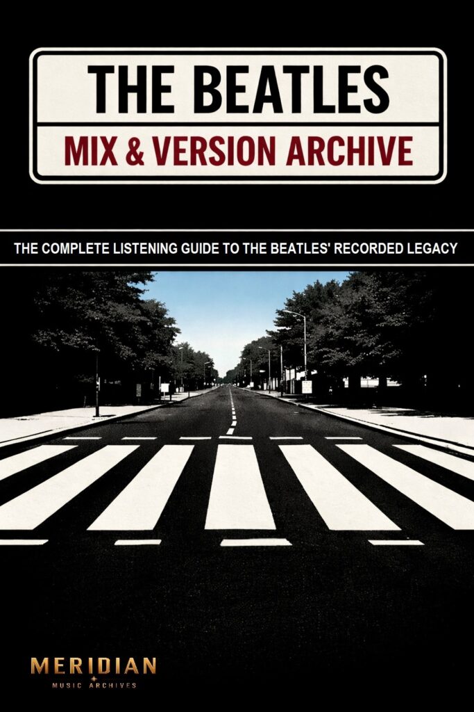 Beatles Mix Archive Full Listening Guide Cover