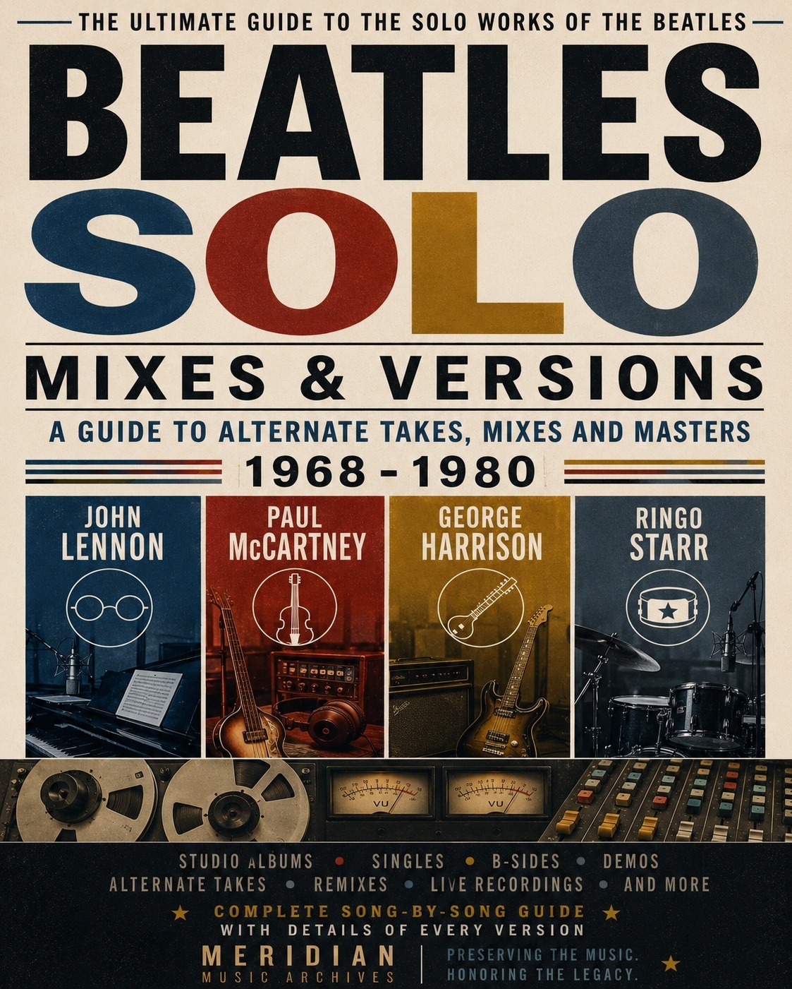 Complete Listening Guide to Beatles solo Recordings